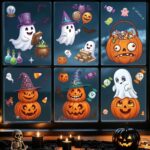 Halloween Window Stickers Decals Home Door Kids Decoration Clings