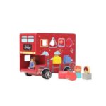 Hamleys Wooden London Bus – Red