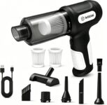 Handheld Vacuum Cleaner, 4 in 1 Car Vacuum Cleaner Cordless Portable