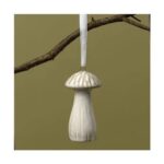 Hanging Ceramic Mushroom Decoration 7.5cm