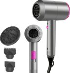 HappyGoo Ionic Hair Dryer with Powerful AC Motor, Fast Drying Hairdryer