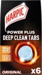 Harpic Power Plus Deep Cleaning Toilet Tablets, Original, 6 pack