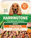 Harringtons Complete Wet Adult Dog Food Trays Chicken & Potato 8x400g