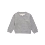 Harrods Cotton Jersey Flocked Logo Sweatshirt – Grey – 06 Months
