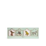 Harrods Embroidered Animal Patches (Set of 8)
