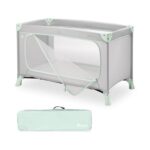 Hauck Dream N Play plus Travel Cot Dusty Mint