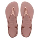 Havaianas Luna Womens Sandals, Crocus Rose – Size 5 UK