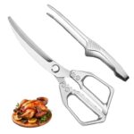 Heavy-Duty Kitchen Shears BBQ Tongs Set – Multipurpose Poultry Shears丨Non-Slip Tongs, Meat Scissors – Sold by Sarvvte Flagship Store / FBA