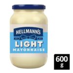 Hellmanns Light Mayonnaise 600g