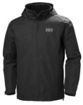 Helly Hansen Mens Dubliner waterproof/windproof Jacket Black Size L only w/ voucher
