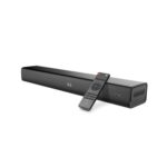 Heymell 120W 2.1ch Compact Bluetooth PC Soundbar with Sub, Optical/Aux