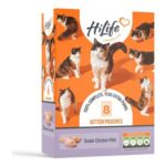HiLife Kitten Wet Food Tender Chicken Pate 8x70g – £4.55 S&S