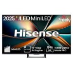 . Hisense 50 50U7QTUK MiniLED QLED 144Hz Smart Freely AI TV – Hi-View AI Engine, Game Mode PRO, 2.1 Channel, Dolby Atmos Quantum Dot Colour