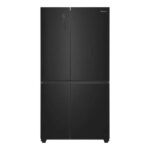 Hisense 652L PureFlat American Side – By – Side Fridge Freezer – Black Steel – C Rated – RS5P668SSFC (Using Code)
