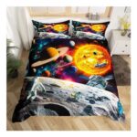 Homewish Planet Duvet Cover King Bedding Set