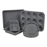 Homiu 6-Piece Non-Stick Bakeware Set (Carbon Steel)