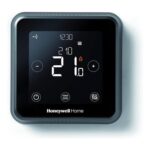 Honeywell Home T6 Wired Thermostat Black Geofencing Alexa and Google