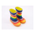 Hunter Multicoloured Rainbow Highgrove Kids Wellies