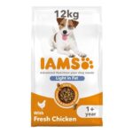 IAMS Low Fat Complete Dry Dog Food with Chicken 12kg – £22.32 S&S Voucher
