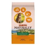 IAMS Naturally Adult Dry Cat Food Lamb & Rice 2.7kg – £9.45 S&S Voucher