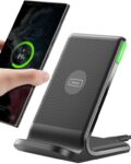 INIU Wireless Charger Stand, 15W Fast Charging Dock Phone Charger with LED. Sold by SimpleLife LLC FBA