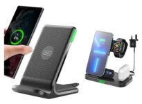 INIU Wireless Charger Stand, 15W Free INIU 3 in 1 Wireless Charging Station, 15W Qi Charger Dock Add Both to basket SimpleLife LLC FBA