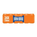 IRN-BRU Regular Soft Drink Can Multipack 24x330ml