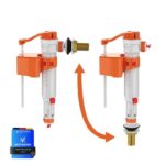 Ibergrif M20521 Toilet Cistern Inlet Valve G3/8 Inch Bottom or Side Entry