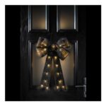 Illuminated Halloween LED Door Bow