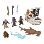 Imaginext Billy Bones Pirate Ship Playset