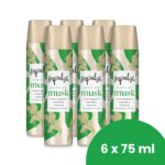 Impulse Hint of Musk Womens Body Spray, 75ml, Pack of 6 (£5.13 / £4.59 max S&S)