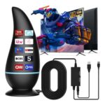 Indoor TV Antenna with Magnetic Base, Long Range, 4K/1080P