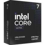 Intel Core Ultra 7 270K Plus 24 Core 24 Thread 3.2-5.5GHz LGA 1851 36MB 125W – Sold by STOCS UK (UK Mainland)