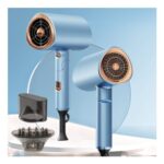 Ionic 2000W Hair Dryer with Cold Air, Diffuser, Concentrator, Anti-Frizz