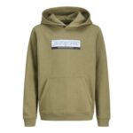 JACK & JONES Junior Jorinwood Block Branding Sweat Olive 164