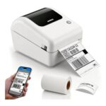 JADENS 4×6 Bluetooth Thermal Printer with Built-in Label Holder