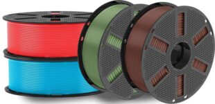 JAYO PETG 3D Printing Filament 1.75 mm, 4.4kg (4x 1.1kg) Multicolor / 4x 1.1kg White – by JAYO 3D Mall (UK) / FBA – Prime Deal