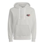Jack & Jones Mens JPRBLUSPACE Hoodie, Cloud Dancer, XS
