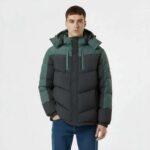 Jack Wills Mens Coast Water and Wind Resistant Hooded Short Puffer Jacket (Sizes S – 2XL)