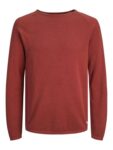 Jack and Jones Mens Melange Top Red, Small