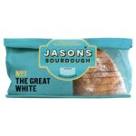 Jasons Recipe No 01 The Great White Straight Up Sourdough Loaf 450g – Clubcard Price