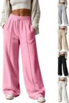 Joggers for Women Uk High Waisted Wide Leg Joggers Womens Tracksuit Bottoms