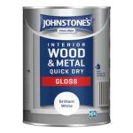 Johnstones Wood & Metal Gloss Paint – Brilliant White