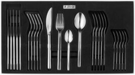 Judge Beaumaris 24-Piece Stainless Steel Cutlery Set for 6 People, Dishwasher Safe – 25 Year Guarantee