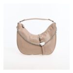 Juicy Couture Taupe Faux Leather Hobo Bag