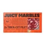 Juicy Marbles 2x Thick-Cut Filet Plant-Based Steaks 226g