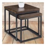 Julian Bowen Brooklyn Dark Oak Nest of Tables – Set of 2