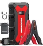 Jump Starter Power Pack, 4000A Car Battery for 12V cars & Motorbikes (9.0L Petrol or 8.5L Diesel) w/Voucher – Sold by Szx direct / FBA