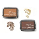 Junielle Vintage Color Ink Pad 2-Pack, Washable