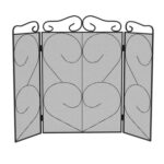Juniper 3 Panel Steel Fireplace Screen